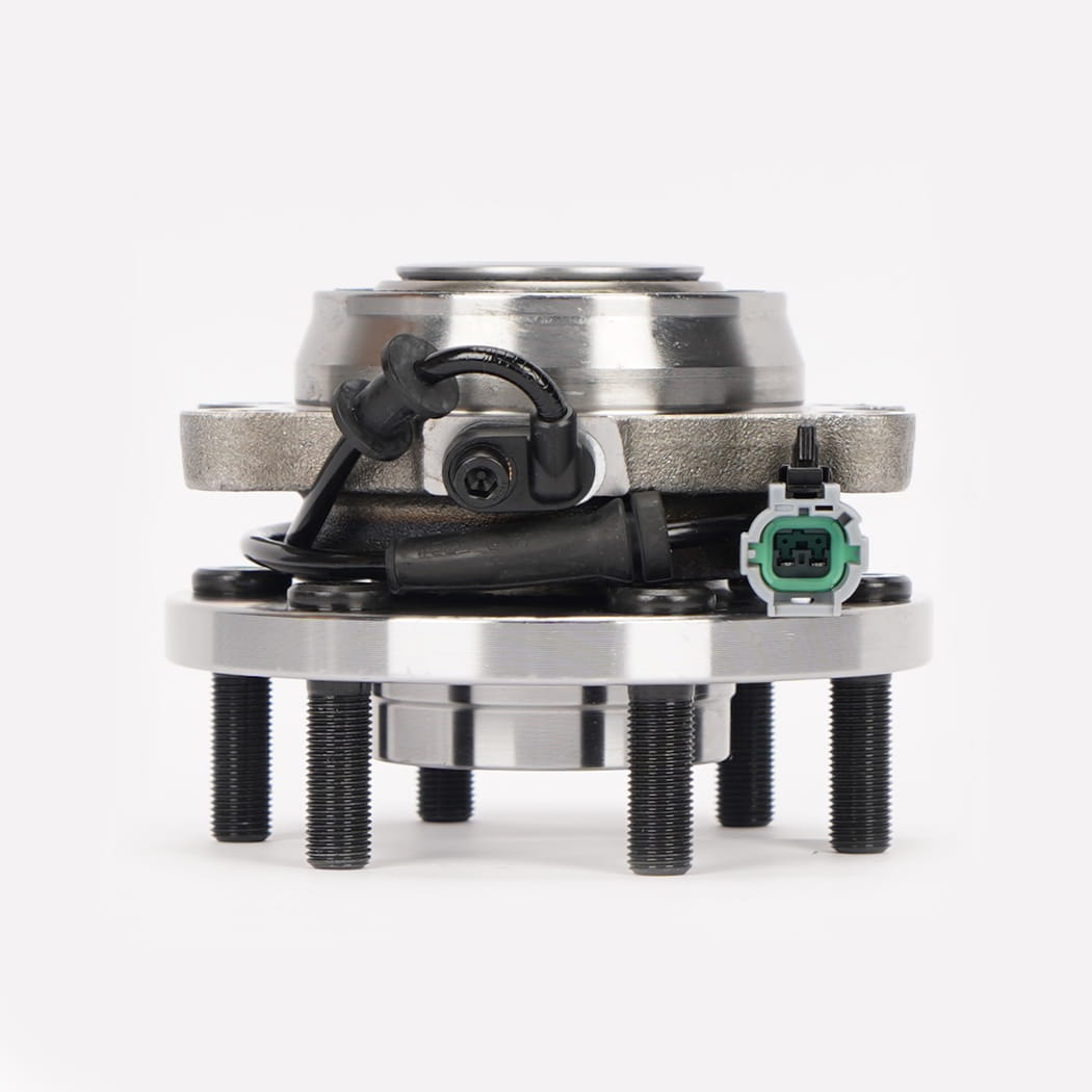 Hanhub 515065 forhjulnav og lejemontering kompatibel med Frontier Pathfinder Xterra Equator erstatter SP450701 BR930638 VKBA6999 713613940 9329003 40202-EA300 402-ZP90A 40202-4X01A 43420-82Z30 40202-5X00A 6-LUG