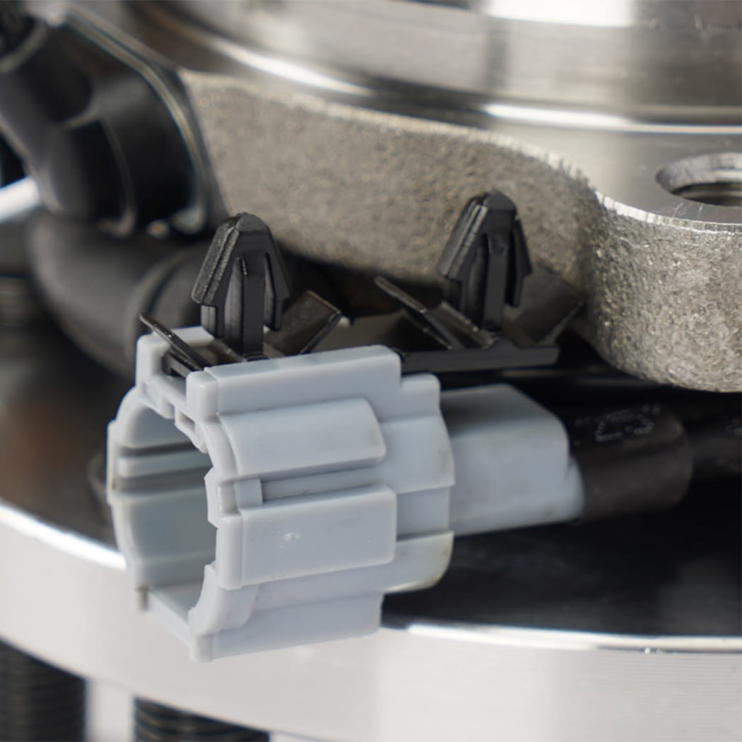 Hanhub 515065 forhjulnav og lejemontering kompatibel med Frontier Pathfinder Xterra Equator erstatter SP450701 BR930638 VKBA6999 713613940 9329003 40202-EA300 402-ZP90A 40202-4X01A 43420-82Z30 40202-5X00A 6-LUG