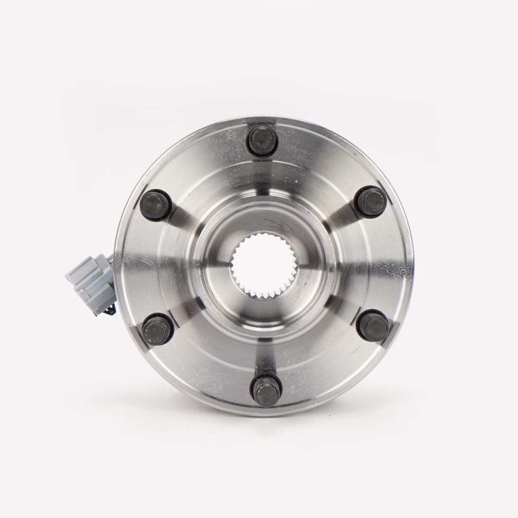 Hanhub 515065 forhjulnav og lejemontering kompatibel med Frontier Pathfinder Xterra Equator erstatter SP450701 BR930638 VKBA6999 713613940 9329003 40202-EA300 402-ZP90A 40202-4X01A 43420-82Z30 40202-5X00A 6-LUG