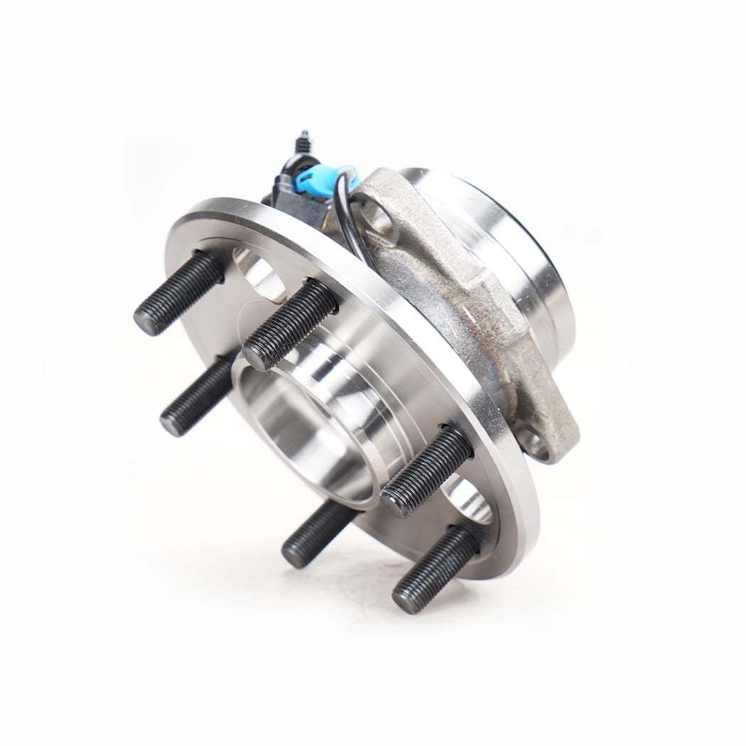 Hanhub 515024 forhjulnav og lejemontering kompatibel med Escalade Chevy K1500 pickup K1500 forstæder K2500 pickup K2500 forstæder Tahoe Yukon erstatter SP550307 BR930346 9333008 15997071 15997072 FW724 6-Lug