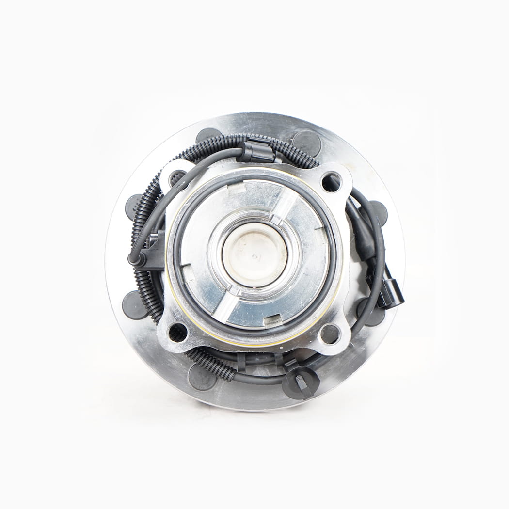 Hanhub 515075 forhjulnav og lejemontering kompatibel med F-250 Super Duty F-350 Super Duty erstatter SP580204 BR930426 F81A2B663BE F81Z1104BE FW775 8-lug