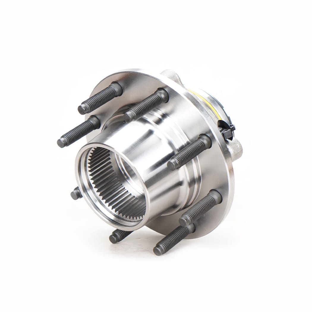 Hanhub 515075 forhjulnav og lejemontering kompatibel med F-250 Super Duty F-350 Super Duty erstatter SP580204 BR930426 F81A2B663BE F81Z1104BE FW775 8-lug