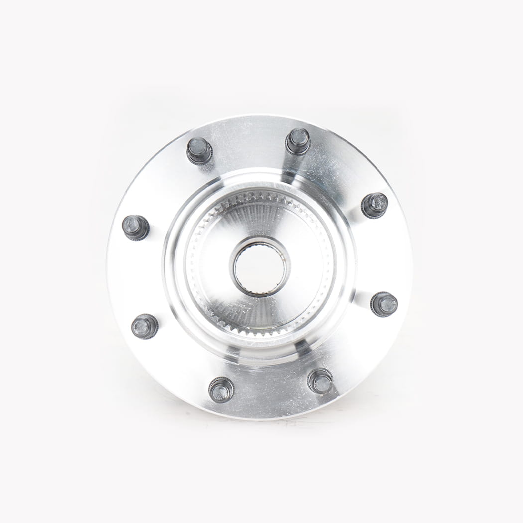 Hanhub 515077 forhjulnav og lejemontering kompatibel med F-250 Super Duty F-350 Super Duty F-450 Super Duty F-550 Super Duty erstatter HA590425 BR930425 F81A2B663CE FW777 8-lug
