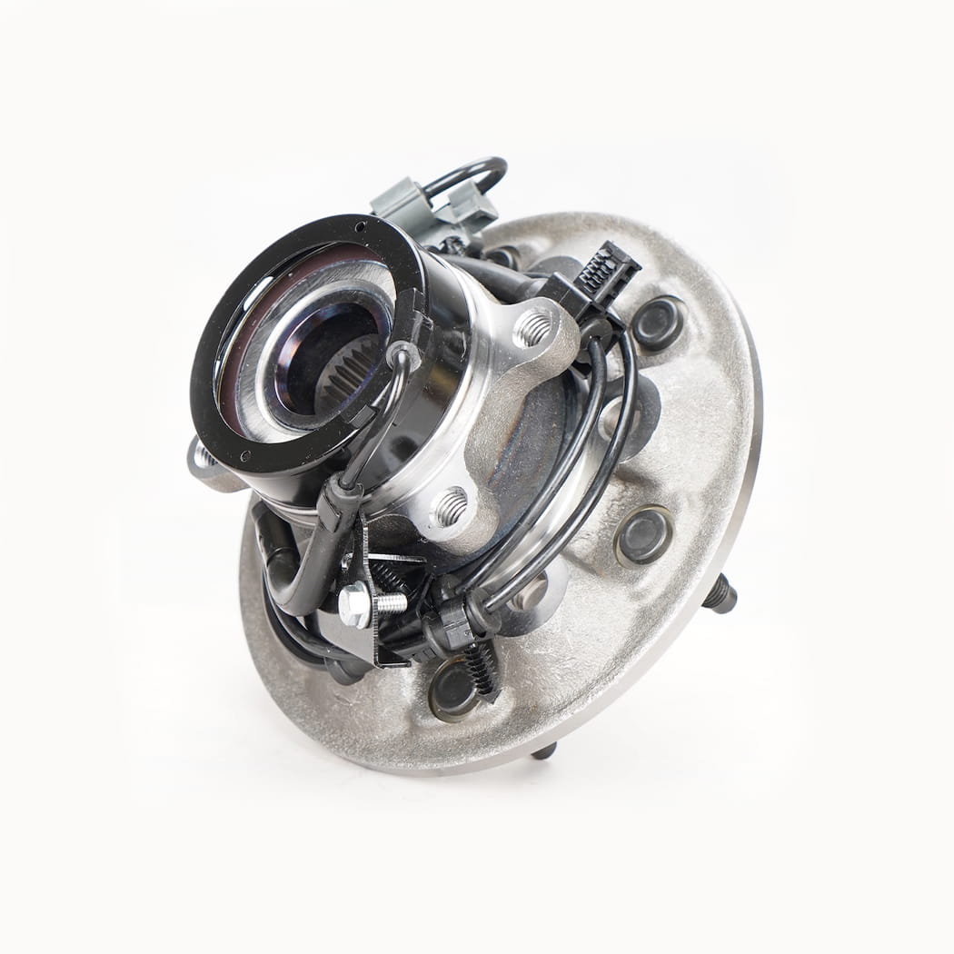 Hanhub 515111 forhjulnav og lejemontering kompatibel med Chevy Colorado Canyon I-350 I-370 erstatter HA590023 15100274 81510-02740 FW7111 6-lug