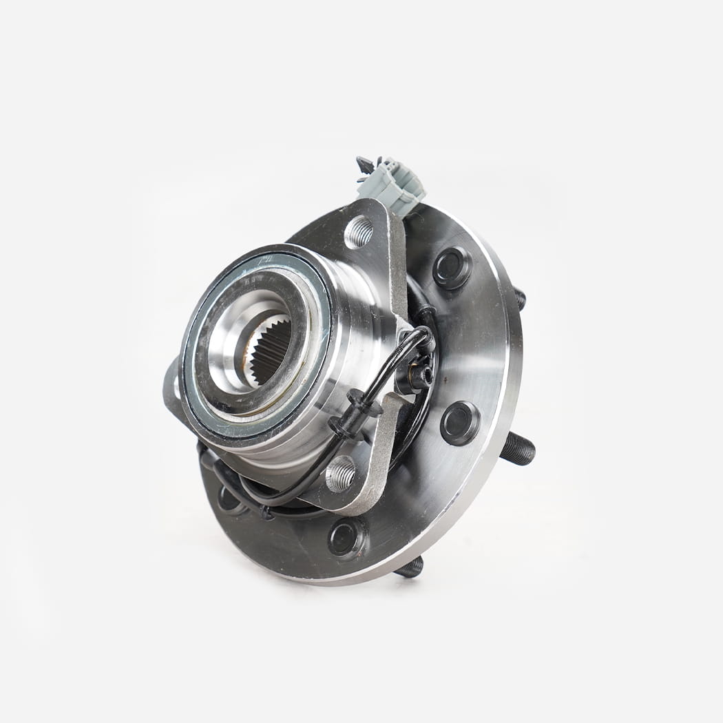 Hanhub 515125 forhjulnav og lejemontering kompatibel med QX56 Armada Titan erstatter BR930829 SP500703 40202-ZR00B 40202-ZR40A 40202-ZR40B 6-lug