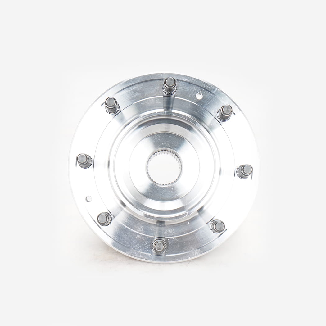Hanhub 515145 forhjulnav og lejemontering kompatibel med Chevy Silverado 2500 HD Silverado 3500 HD Sierra 2500 HD Sierra 3500 HD erstatter 25807420 BR930824 SP620303 23203922 20945052 8-lug